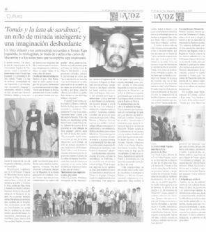 Tomás y la lata de sardinas - La Voz de Mazarrón - Foto 1